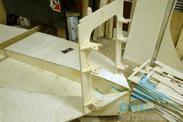 Постройка мини-буксира Фото 18