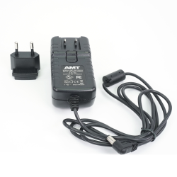 Бесшумный адаптер - AMT DC 9В, 1.5А AC/DC (+ EU вилка в комплекте!)