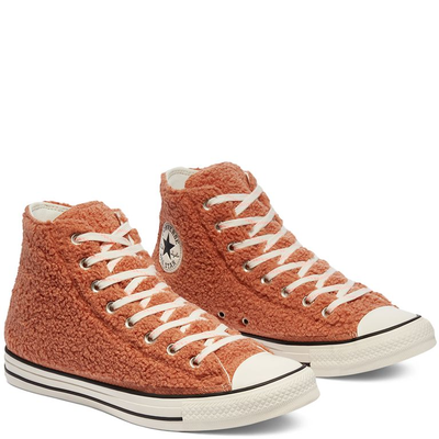 Женские рыжие Кеды Converse All Star Cozy Club Ginger Rose 170016c