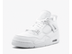 Nike Air Jordan 4 Pure Money (Полностью белые) новые