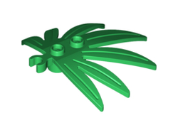 Plant Leaves 6 x 5 Swordleaf with Open O Clip Thick, Green (10884 / 6022936 / 6097473 / 6313099)