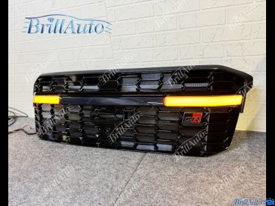Решетка Toyota Land Cruiser 300 LED антихром