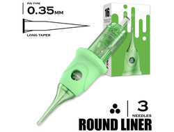 3 RLLT/0.35 - Round Liner Long Taper "EZ Popu OMNI V2"