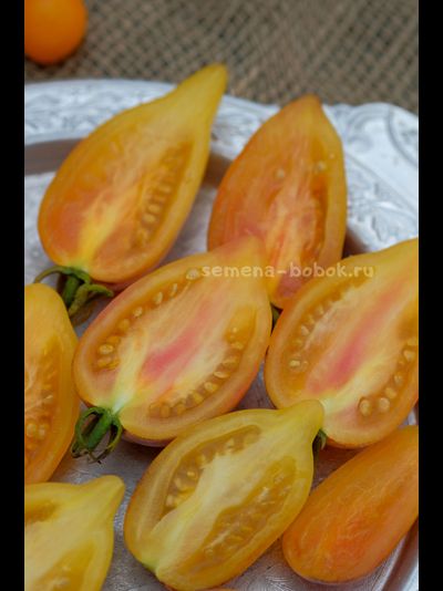 Томат Персик Каплевидный, 10 шт