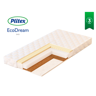 Матрац Plitex Eco Dream 1190х600х90 мм