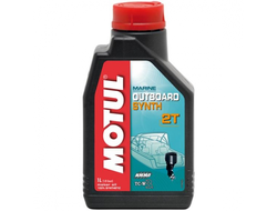 Масло моторное для 2-x тактных двигателей Motul MARINE 2T 2T OUTBOARD SYNTH 2T TC-W3 - 1 Л (101722)