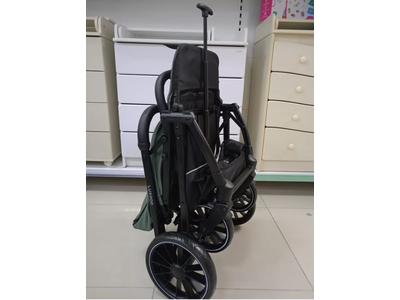 Детская коляска Luxmom H2 Черный (перекидная ручка)