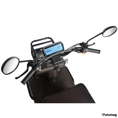 Электротрицикл Wanshida U1-X 60V 800Вт коричневый