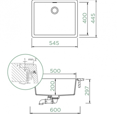 Мойка Schock Greenwich 60F