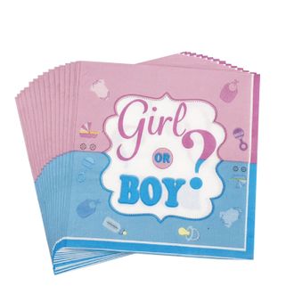 Салфетки гендер Boy or Girl 16 ШТ