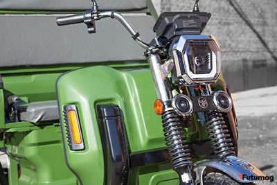 Грузовой электротрицикл Rutrike Маяк 1600 60V1000W зеленый