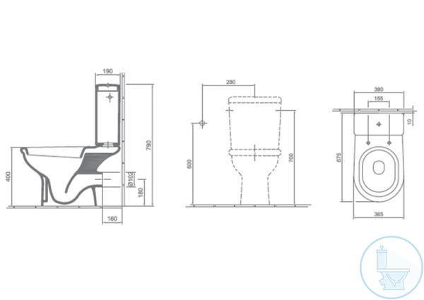 Унитаз GUSTAVSBERG PERL 4021RH01 с доставкой и установкой под ключ