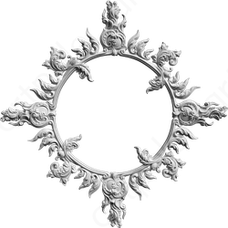 Розетка орнаментальная SR80 (наборная)