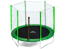 Батут DFC Trampoline Fitness с сеткой 12ft