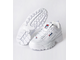 Кроссовки Fila женские белые на толстой подошве (36-41)