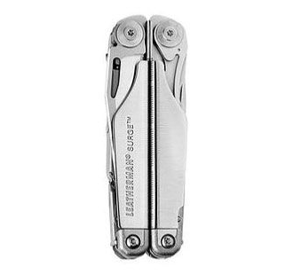 Мультитул LEATHERMAN Surge, 21 функций,  серебристый [830165]