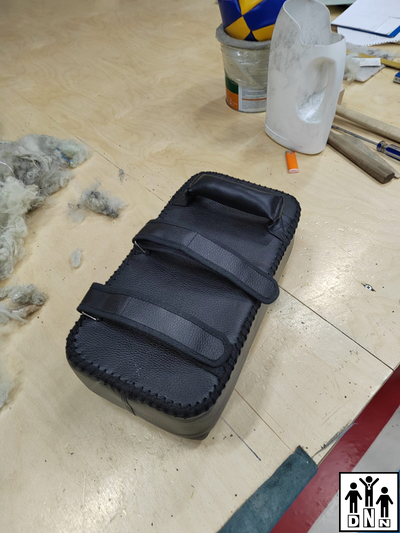 Макивара на руку, натуральная кожа