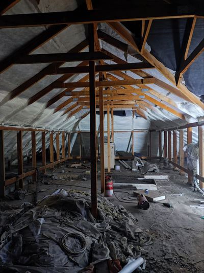 Утепление скатной крыши