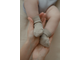 Детские Носки в рубчик Песочный