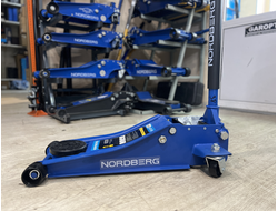 Домкрат с низким подхватом подкатной 3 тонн, H=75-505 мм N32038