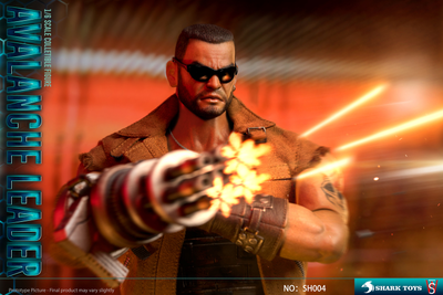Баррет Уоллес (Final Fantasy VII Remake) - Коллекционная ФИГУРКА 1/6 Fantasy Reset - Avalanche Leader (SH004) - SHARKTOYS