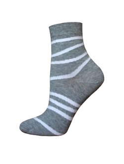 Носки женские хлопок  Брестские Classic Арт. 14с1100 рис. 062 серый меланж