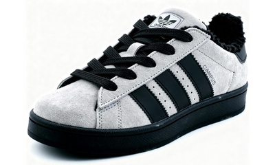 Кроссовки Adidas Campus 00s Light Grey Black зимние