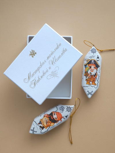 Комплект ёлочных игрушек "Пираты"