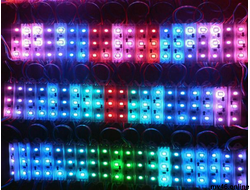 Светодиодные модули RGB 3 диода