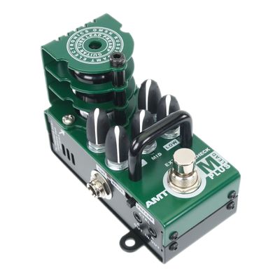 AMT Bricks M-Lead PLUS - одноканальный ламповый гитарный преамп (эмуляция JCM800 Mod) [без БП]