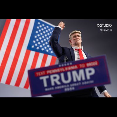 ПРЕДЗАКАЗ - Дональд Трамп - Коллекционная ФИГУРКА 1/6 scale Trump action figure DX (X-S002) - X-STUDIO ?ЦЕНА: 37700 РУБ.?