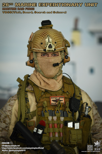 Американский морской пехотинец - Коллекционная ФИГУРКА 1/6 26th MEU MRF VBSS (26043B) - Easy&Simple