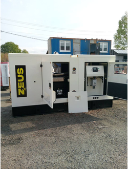 Дизельный генератор ZEUS AD100-T400R в шумозащитном кожухе