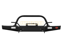 Передний силовой бампер серии Трофи на УАЗ Буханка 2989, 3741, 3909, 2206, 3962, 3303, 39094 1965- (02.213.03)