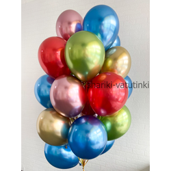 Шары Хром Ассорти от 10 штук