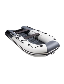 Моторная лодка Ривьера Компакт 3200 НДНД "Комби" светло-серый/графит