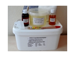 Комплект клеев для сборки корпуса швертбота Оптимист