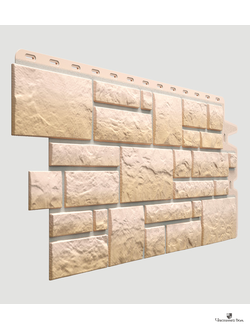 Фасадная панель  BURG 445*946 мм Песчаный