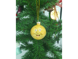 Елочная игрушка Колобок
