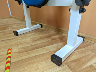 Стойка для жима со складной скамьей (ST-03)