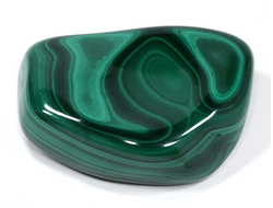 Малахит, полировка, Конго (68*48*18 мм, 176 г) №28739