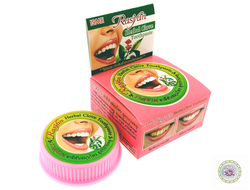Тайская отбеливающая зубная паста ISME Rasyan с экстрактом гвоздики. 25г.