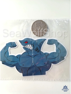 Наклейка сувенир оракал Акула №86