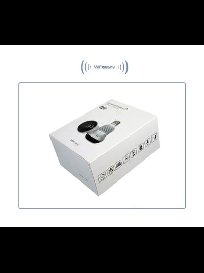 Панорамная WiFi видеоняня/видеокамера (лампа накаливания, цоколь Е27) с DVR с включением освещения, Full HD