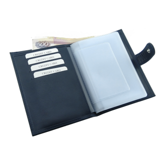 Бумажник водителя QOPER Drive bifold blue