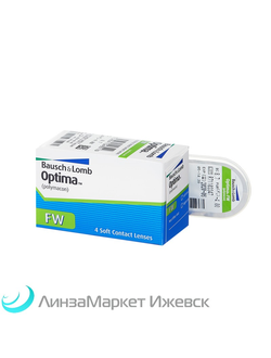 Квартальные контактные линзы Optima FW (4 линзы) в ЛинзаМаркет Ижевск