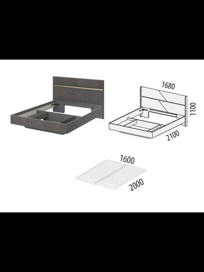 Кровать с основанием Монако 902 303