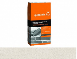 Цветной кладочный раствор quick-mix LHM белый, 25 кг