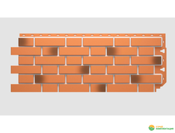 Панель фасадная FLEMISH красный жженый 1095х420 мм, (0,46м2)