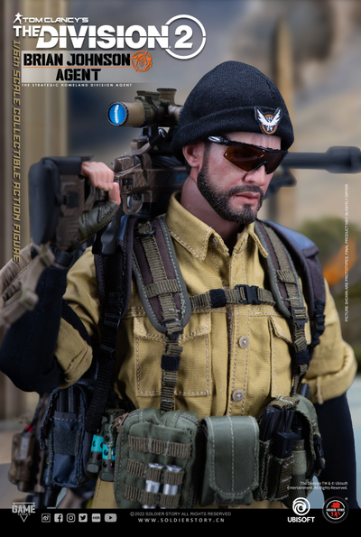 Агент Брайан Джонсон, The Division 2 (делюкс версия) - Коллекционная ФИГУРКА 1/6 Ubisoft The Division 2 Agent “Brian Johnson Deluxe Version (SSG-005) - SOLDIER STORY